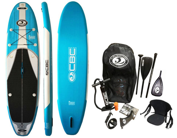 CBC 11' CURRENT Crossover I-SUP Package w/ Seat & Kayak Paddle